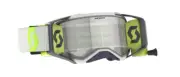Scott Prospect WFS Motocross Goggles Grey Yellow Clear works Lens Roll off
