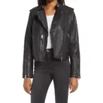 ALLSAINTS 女生黑色皮外套KLYN BIKER