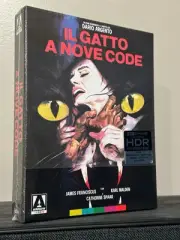 The Cat O' Nine Tails - Arte Originale Arrow Video U.S. Limited Edition NEW *OOP