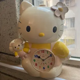 「古厝GU CHU 」Hello Kitty 凱蒂貓❤️復古大時鐘⏰早期 復古 懷舊 二手 老物