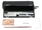 Pearl Flute Quantz 665 Offset-G/B-Foot/Open Hole Kit&Case +2Day WorldShip Dealer