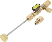 BUGUUYO Valves Core Tool Conditioning Line Repair Air Conditioning Baffle Removal 1/4sae 5/16sae