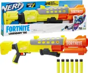 NERF Fortnite Legendary TAC Blaster Nerf Gun With 6 Darts Ages 8+ New Toy Fire