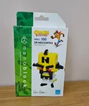 NBCC100 Nanoblock Dr. Neo Cortex Crash Bandicoot 130 pieces Building Blocks