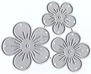 DzIxY Overlap Flower Metal Cutting Dies for Card Making Kit Embossing Paper Die Cuts Scrapbook Machine Stencils Storage Pockets Supplies