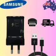 Genuine Samsung Fast Charger AC Wall Adapter Type-C S8/9/10/20/21/22 Note 8/9/10