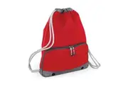 Bagbase Athleisure Drawstring Bag (Classic Red) (One Size)