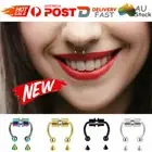 Magnetic Nose Ring Fake Septum Segment Helix Tragus Faux Clicker Non-Piercing OD