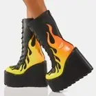 Y.R.U. DUNE Lace-Up Flame Boots Size 10 Fast shipping