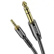 1/8 to 1/4 Stereo Cable (4.3ft / 1.3m), Bidirectional TRS 3.5mm to 1/4 Cable ...