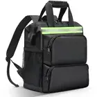 Reflective Safety Tool Backpack Bag for Appliance Repairs Electrical Maintenance
