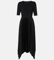 [Joseph] Joseph Darno plissé midi dress AU 8 black
