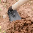 Small Digging Soil Hoe Forging Weeding Hoe Household Outdoor Tool(StyleC) AU