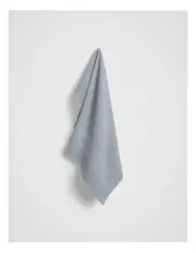 [Fine Day] Smile Tea Towel in Pale Blue
