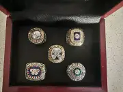 Magic Johnson set of 5 Championship Replica Ring