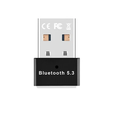 USB Bluetooth 5.3 Adapter Dongle Drive Free Dual-Mode Bluetooth Transmitter