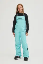 O'Neill Bib Snow Pant - Youth - 14 / Aqua Sea