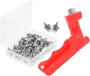 OHPHCALL Spikes for Men Women 52pcs Running Track Shoes Spikes Set Steel and Plastic Material