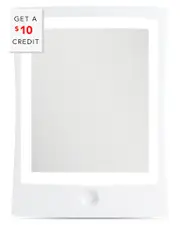Zadro ZFogless Rechargeable Led Lighted Shaving Mirror With Auto Fill with $10 Credit
