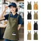 Oil-proof Chef Apron Anti-fouling Cooking Baking Bibs for Home Kitchen