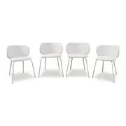 Willa Dining Chair- Cream Set of Four Bundle