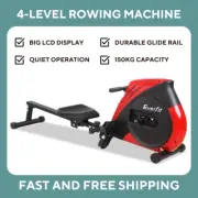 Everfit 4 Level Resistance Exercise Rowing Machine Home Gym Fitness Equipment