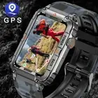 GPS Smart Watch for Men Bluetooth Call Health Monitoring Smart Watches AI Voice