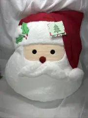Santa Clause Plushie Throw Pillow Christmas New VIRAL 18x20 2024