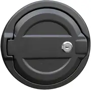 Aluminium Alloy Tank Covers Car Oil Fuel Tank Cap With Key Lock Cover Car Accessories Compatible For Jeep Wrangler JL 2018-2021(With Key Lock)