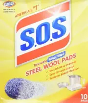 Steel Wool Soap Pads, 10 PACK. FREE SHIPPING