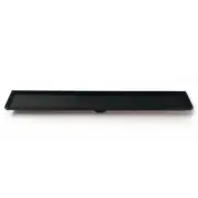 Radiant Tile Insert Floor Grate 900mm (Suit 80mm Waste) 316-BLK-RGL-900-74 Matte