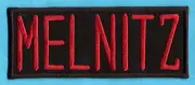 Ghostbusters 1 Style Embroidered Name Tag Patch w/Iron-on backing - - MELNITZ