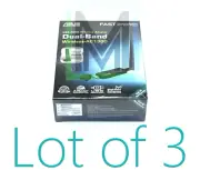 USB-AC56 ASUS AC1300 DUALBAND a/b/g/n/ac 2.4GHz 5GHz USB WiFi ADAPTER - 3pcs