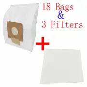 18 X Dust Bags & 3 Filters For Wertheim W 1000 W2000 Cat & Dog, Vax VS032 VS03R