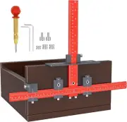 Cabinet Hardware Jig Aluminum Alloy Cabinet Handle Jig Adjustable Drill Guide
