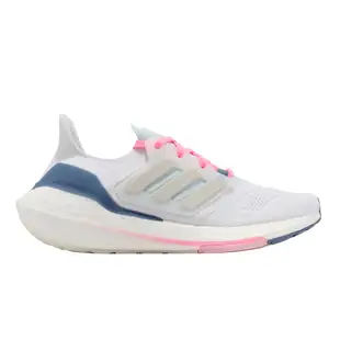 adidas 慢跑鞋 Ultraboost 22 W 白 藍 粉紅 愛迪達 避震中底 女鞋 【ACS】 GX5929