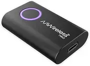 AAWireless Two - Android Auto Wireless Adapter - Convert Factory Wired Android Auto to Wireless - Multifunctional Button - Easy Plug and Play Setup - Seamlessly Connect Via Bluetooth - Made in Europe