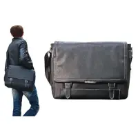 在飛比找momo購物網優惠-【SNOW.bagshop】肩背書包大容量(可A4資料夾14