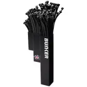 BUNKER Magnetic Cable Tie Holder 300 Piece Three Storage Sections 06802