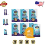Savor Authentic Vanilla Chai Latte Mix - Instant 8 Count for On-the-Go Enjoyment