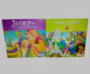 2 Bendon Hardcover NOAH'S ARK JOSEPH and His Coat of Many Colors NEW 2020