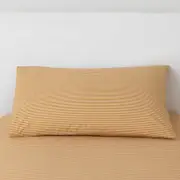 Sheridan Bertie Fitted Sheet Set in Pale Amber/Yellow Size: King Single Material: Cotton @Sheridan Rewards