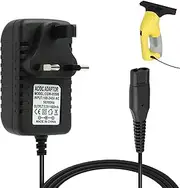 5.5V Replacement Charger for Karcher Window Vac Cleaner WV1, WV2, WV5, WV55, WV60, WV70, WV1 Plus, WV2 Plus, WV75 Plus, WV5 Premium, Replacement for Karcher Window Vac Plug Power Supply