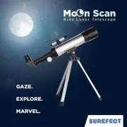 90X Astronomical Telescope Refractor Adjustable Tripod Kids Beginner Gift