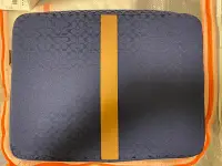 在飛比找Yahoo!奇摩拍賣優惠-現貨 COACH 深藍色 LAPTOP CASE 筆電包