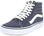 Vans mens Sk8-Hi Grisaile/True White Sneaker -Size 11.5 US