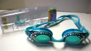 Stephen Joseph Bling Swim Goggles, Teal, Brand New