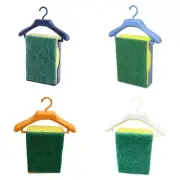 for Creative Clothes Hanger Shape Sponge Dish Cloth Rag Storage Rack Holder