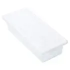 Stackable Freezer Fridge Organizer for Fresh Keeper Drawer Bin Basket with Lids