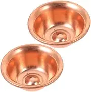 OKUMEYR Traditional Copper Water Cup Buddhist Worship Bowl for Meditation and Home Decor
